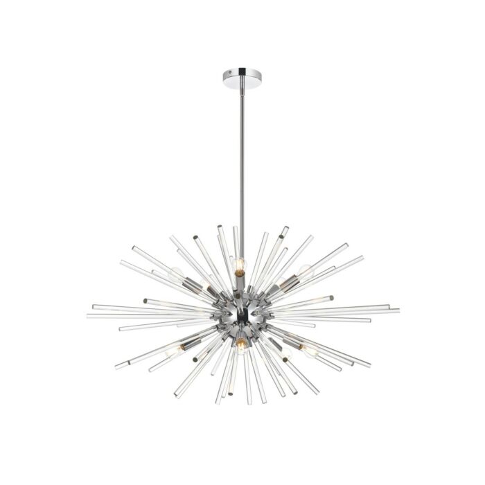 Sienna 10-Light Pendant in Chrome
