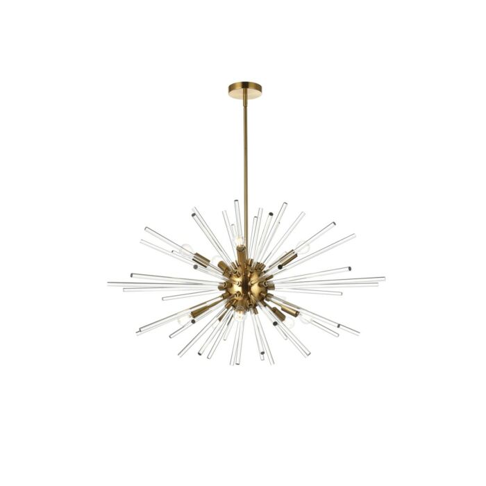 Sienna 10-Light Pendant in Gold