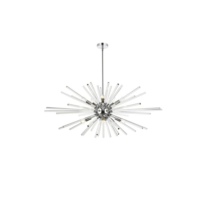 Sienna 10-Light Pendant in Chrome