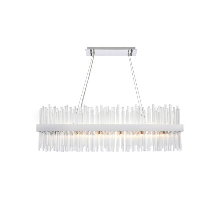 Dallas 24-Light Pendant in Chrome