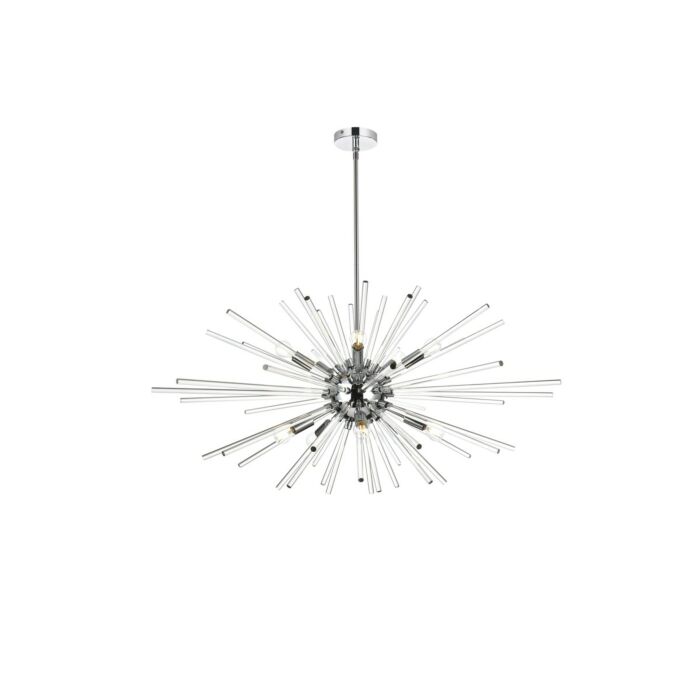 Sienna 10-Light Pendant in Chrome