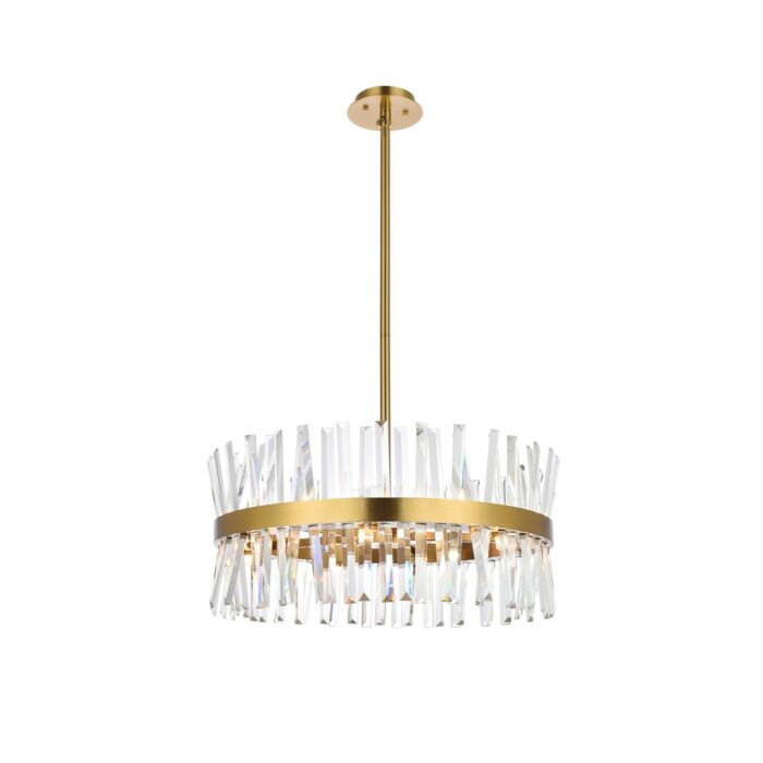Serephina 14-Light Pendant in Satin Gold