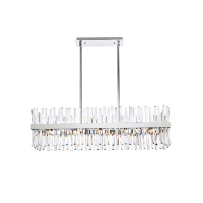 Serephina 24-Light Chandelier in Chrome