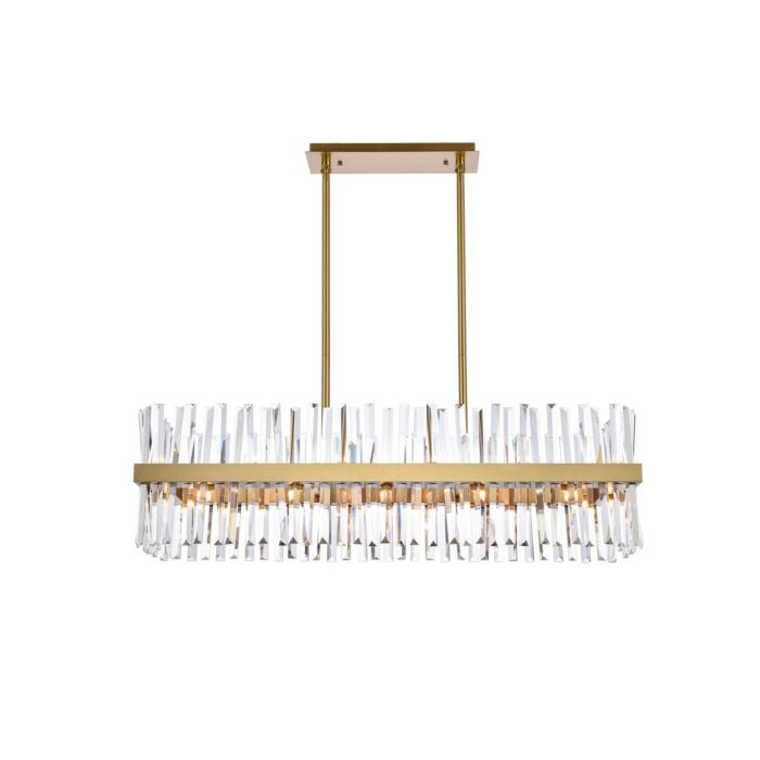 Serephina 24-Light Chandelier in Satin Gold
