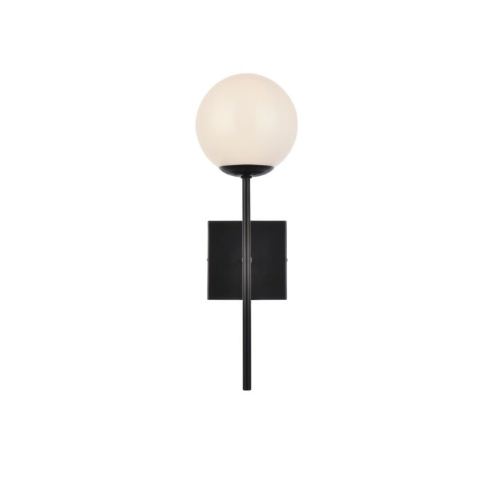Neri 1-Light Wall Sconce in Black