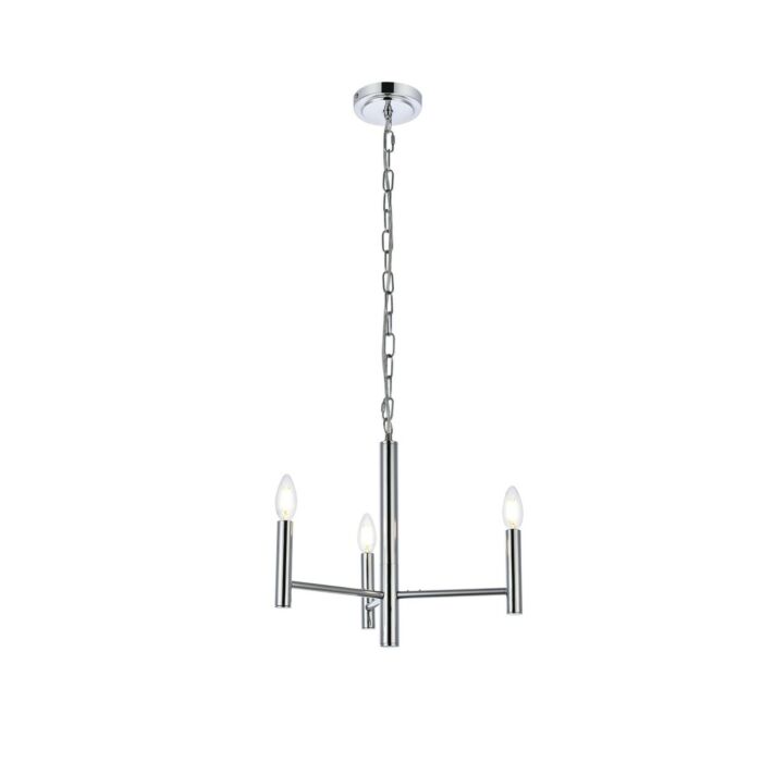 Carmella 3-Light Pendant in Chrome
