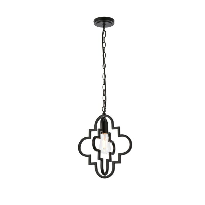 Sandara 1-Light Pendant in Black