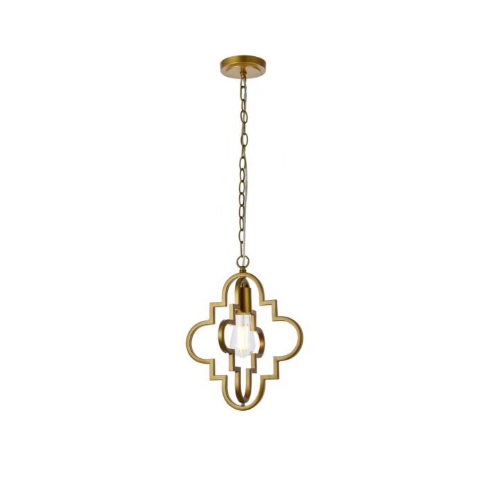 Sandara 1-Light Pendant in Brass