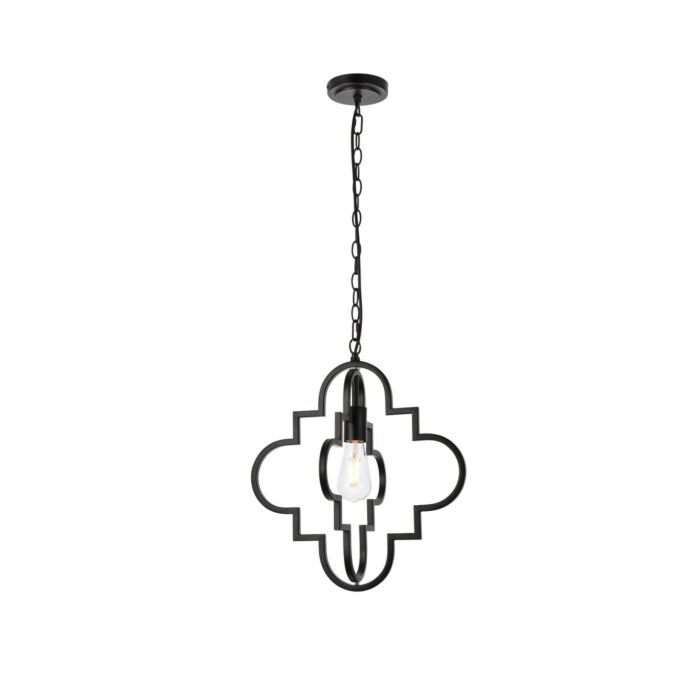 Sandara 1-Light Pendant in Black