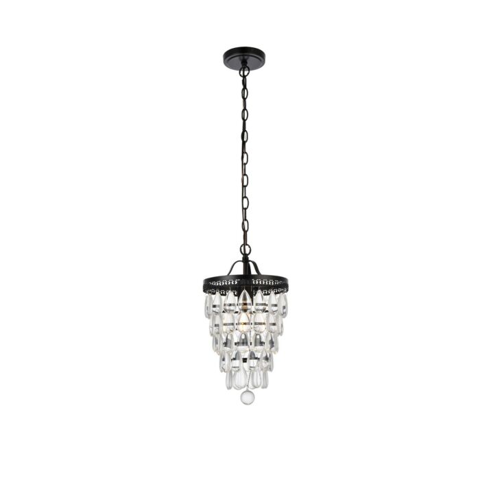 Reese 1-Light Pendant in black