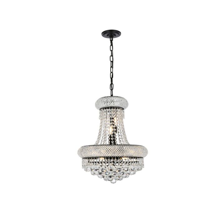 Primo 8-Light Pendant in Black