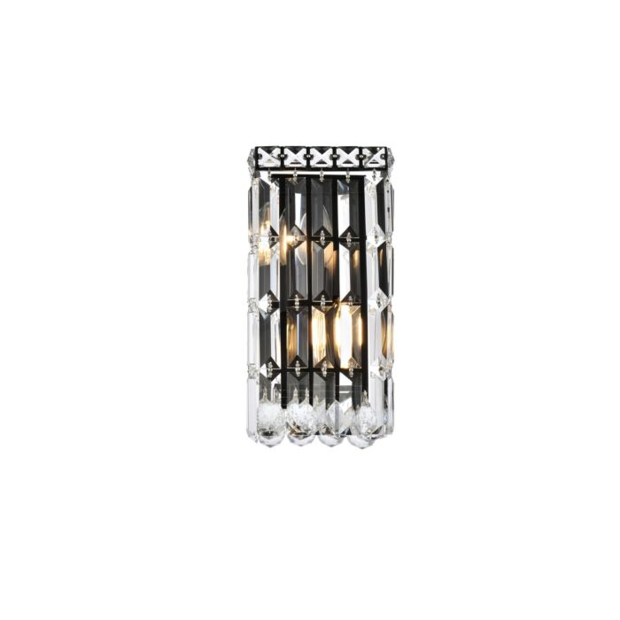 Maxime 2-Light Wall Sconce in Black