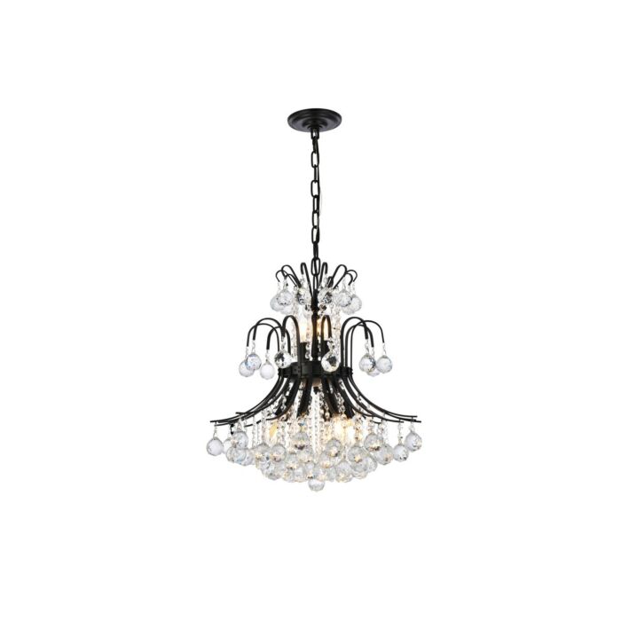 Toureg 10-Light Pendant in Black