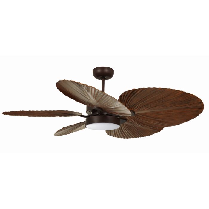 Bali 1-Light 52in Hanging Ceiling Fan in Oil Rubbed Bronze