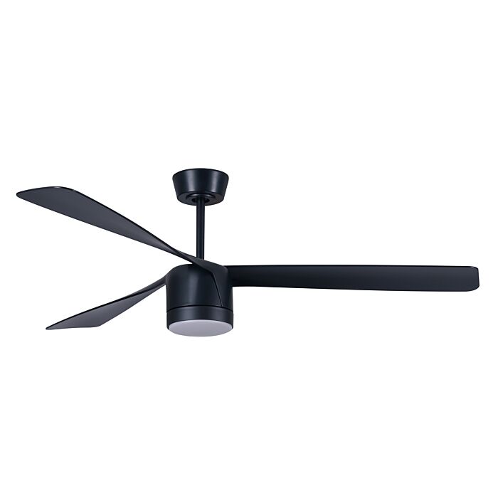 Peregrine 1-Light 56in Hanging Ceiling Fan in Black