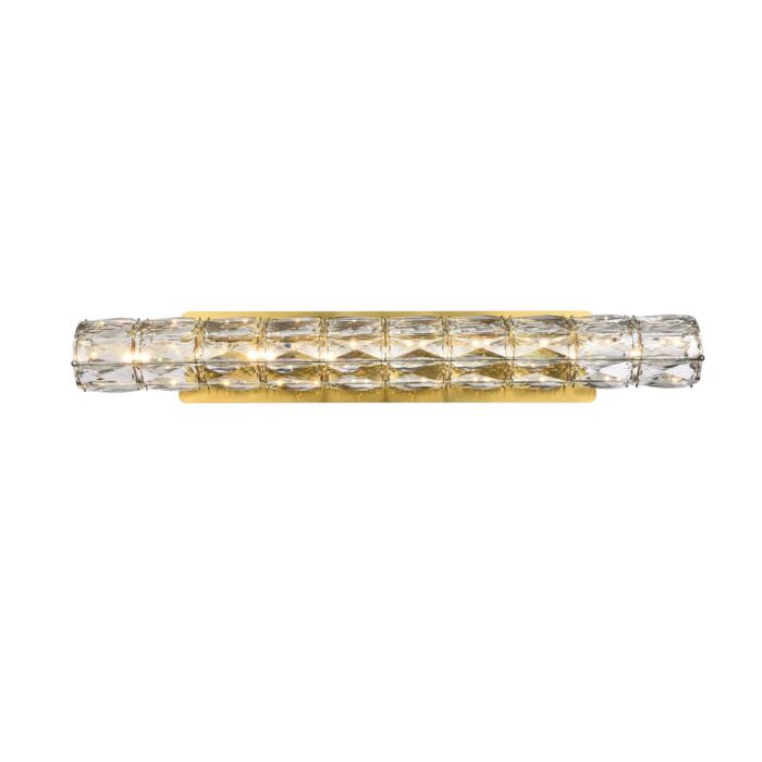 Valetta 1-Light LED Wall Sconce in Gold