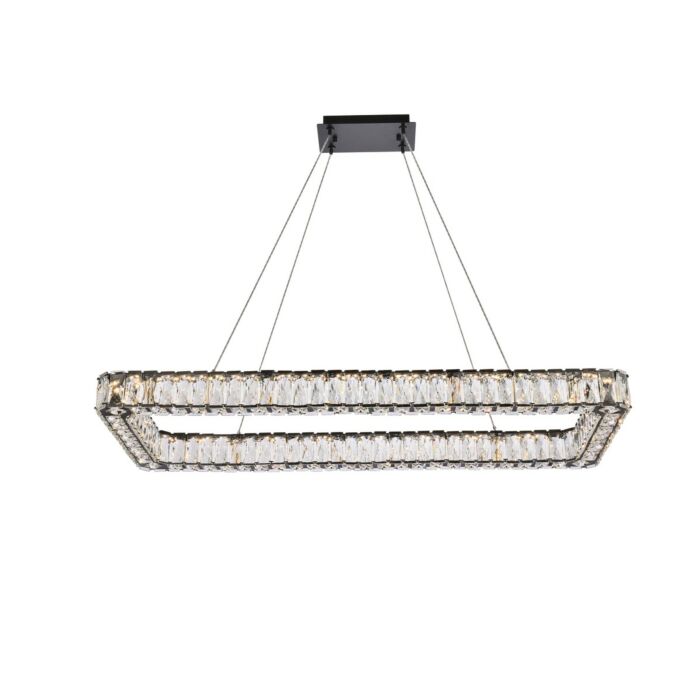 Monroe 1-Light LED Pendant in Black
