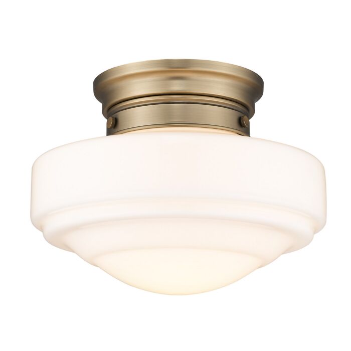 One Light Semi-Flush Mount by Golden