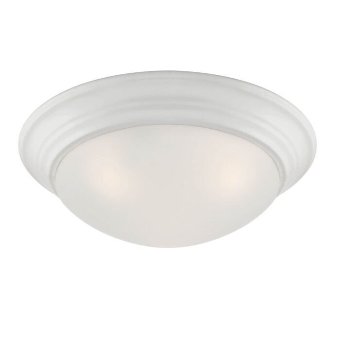 Tap 3-Light Flush Mount in Matte White