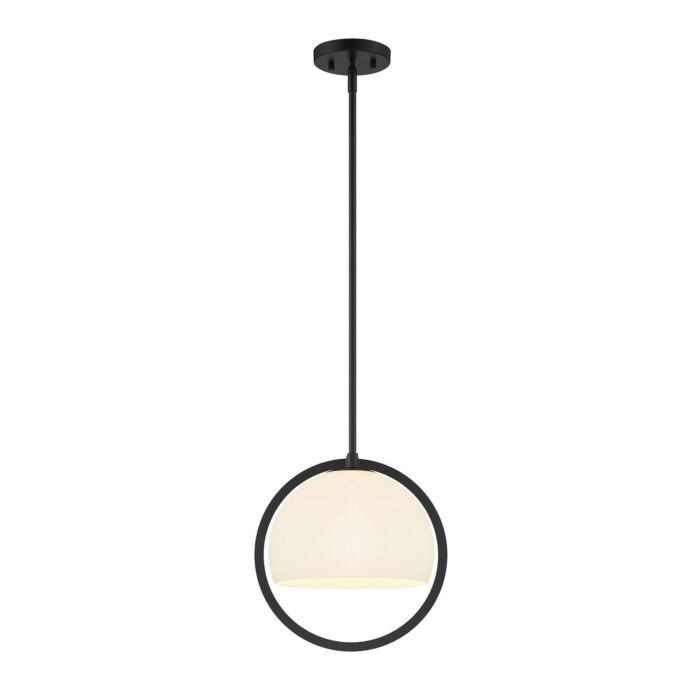 Eterna 1-Light Pendant in Matte Black