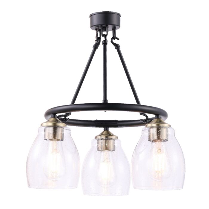 Three Light Chandelier