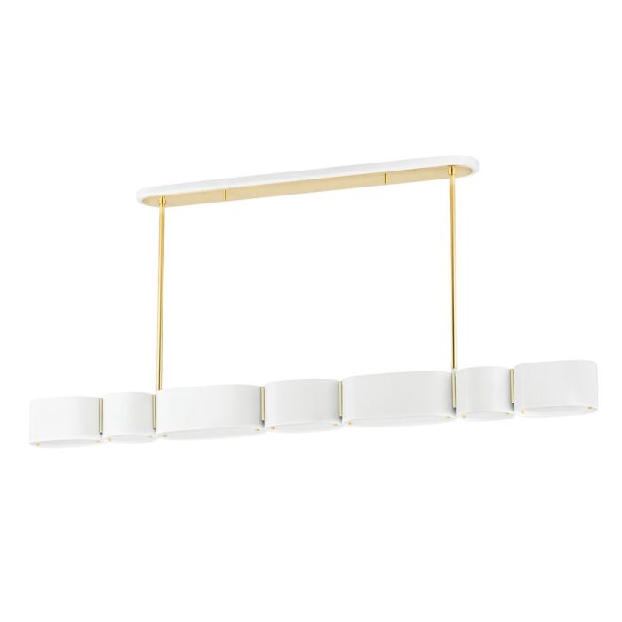 Seven Light Linear by Corbett Lighting
