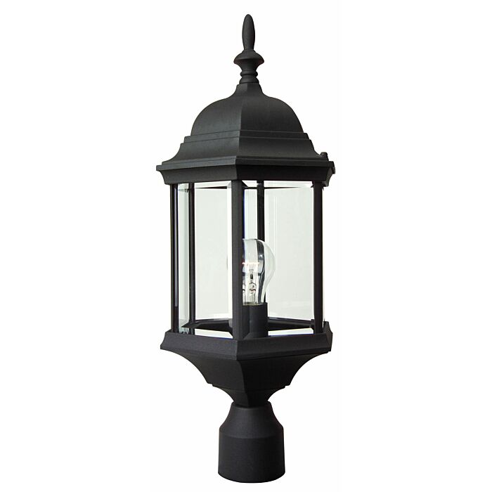 One Light Post Mount by Craftmade