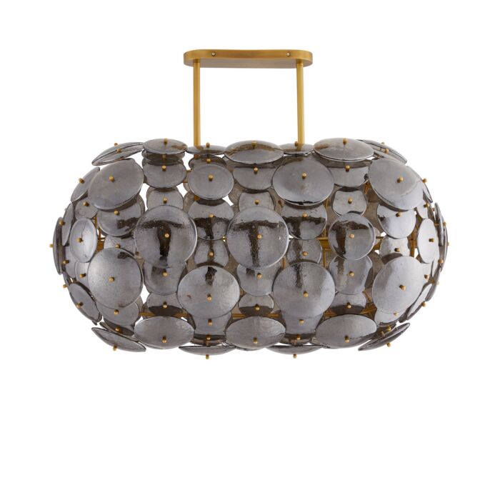 Eight Light Chandelier by Arteriors