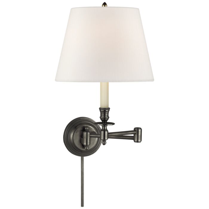 One Light Swing Arm Wall Sconce