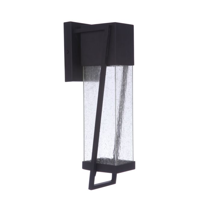 Bryce 1-Light LED Outdoor Lantern in Midnight