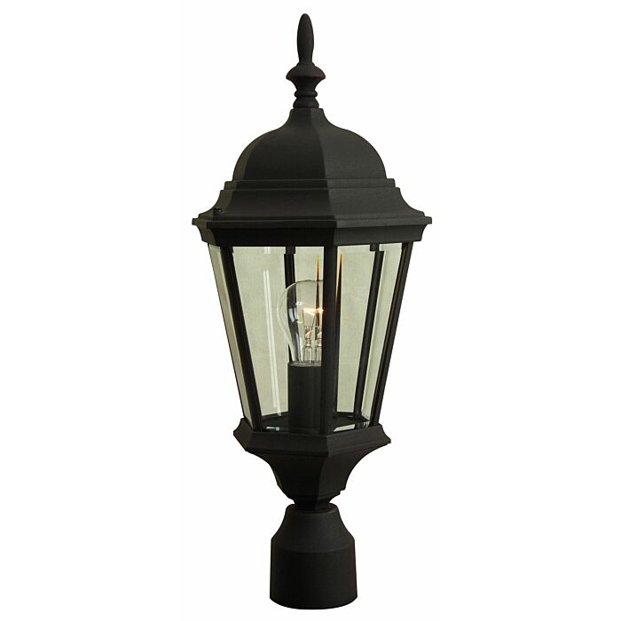 One Light Post Mount by Craftmade