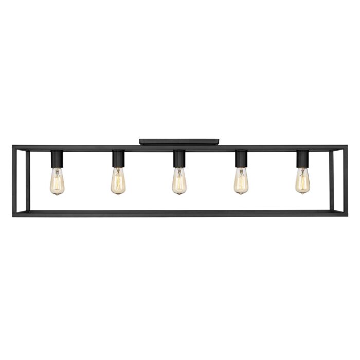 Five Light Flush Mount by Golden