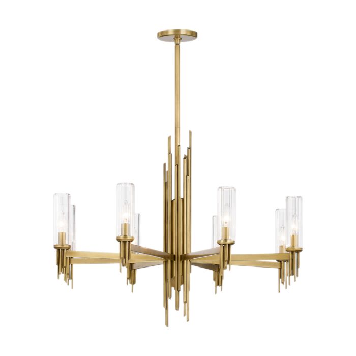Eight Light Chandelier by Alora