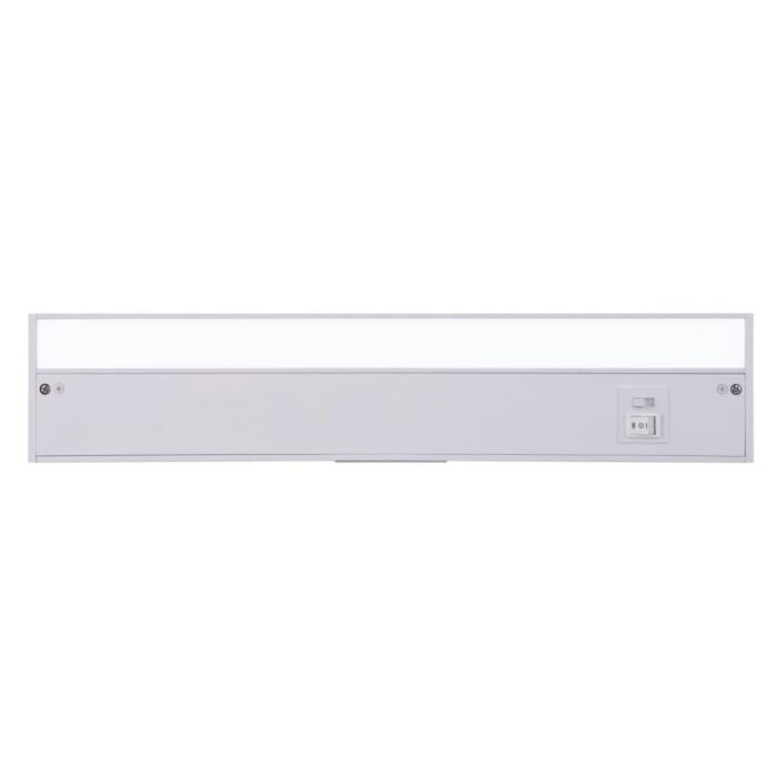 3CCT Under Cabinet Light Bars 1-Light LED Undercabinet Light Bar in White