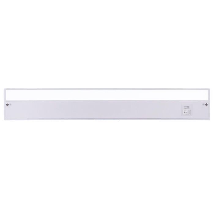 3CCT Under Cabinet Light Bars 1-Light LED Undercabinet Light Bar in White