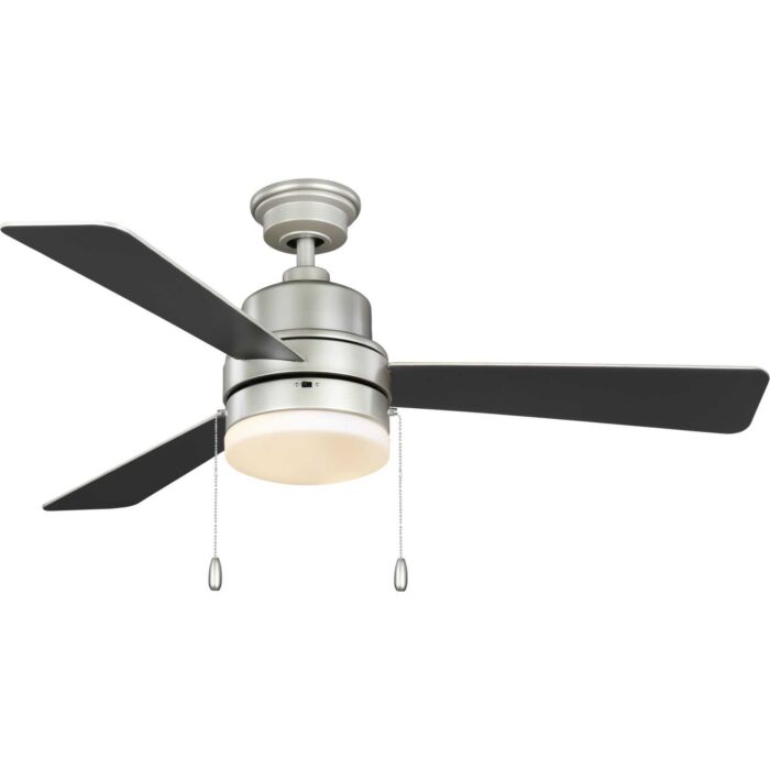 Trevina V 2-Light 52" Hanging Ceiling Fan in Painted Nickel