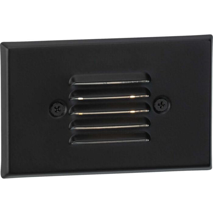 LED Step Lights 1-Light LED Step Light in Black