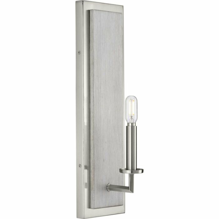 Galloway 1-Light Wall Bracket in Brushed Nickel