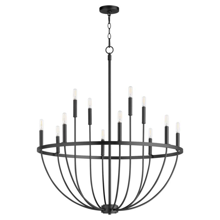 12 Light Chandelier by Quorum