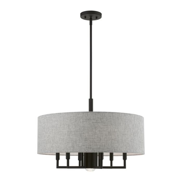 Dakota 7-Light Chandelier in Black