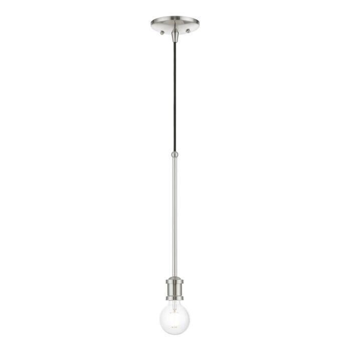 Lansdale 1-Light Pendant in Brushed Nickel