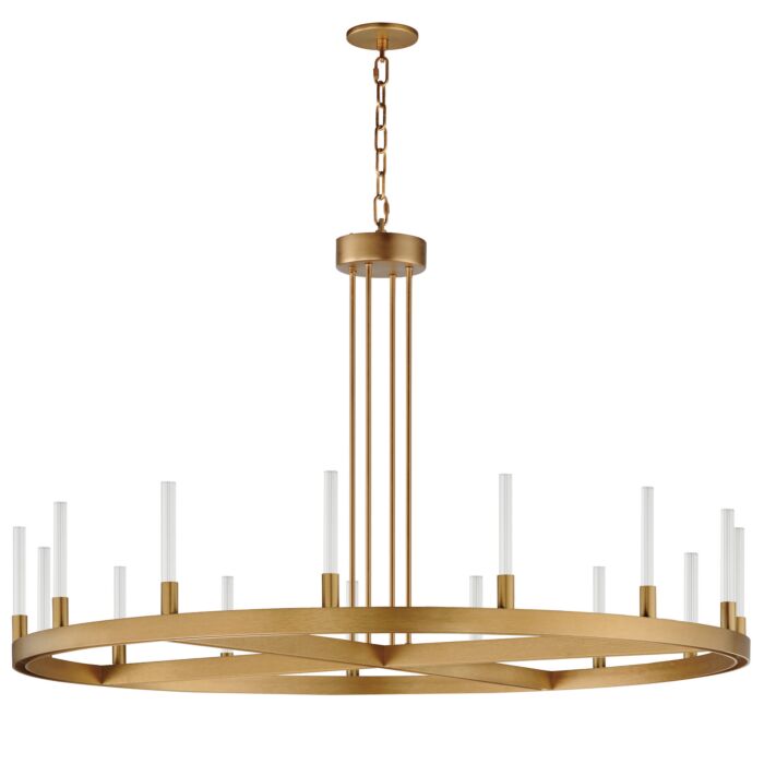 Ovation 15-Light LED Chandelier in Gold