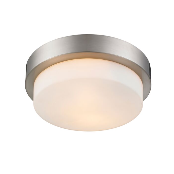 Golden 2 Light 11 Inch Ceiling Light in Pewter