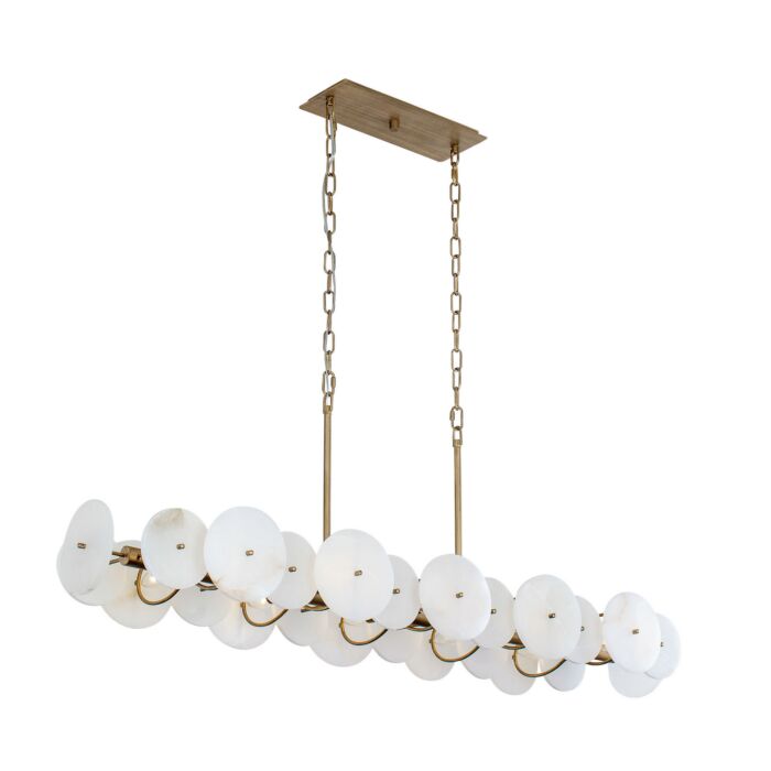 Ten Light Linear Pendant by Varaluz