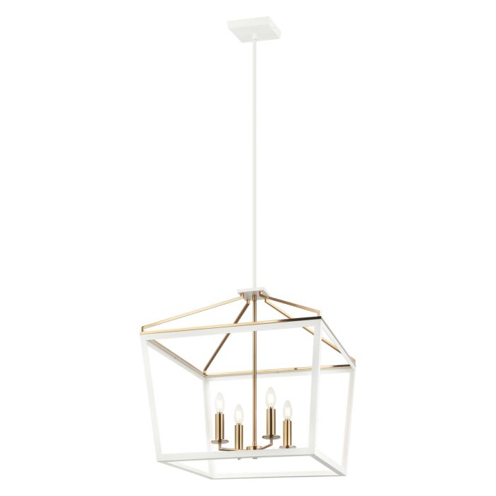 Four Light Chandelier by Matteo Lighting