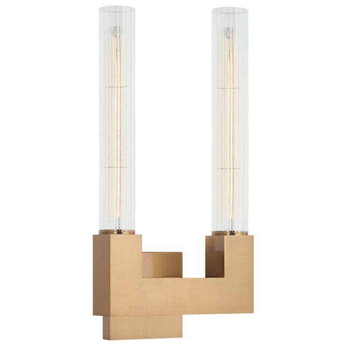 Two Light Wall Sconce by Matteo Lighting