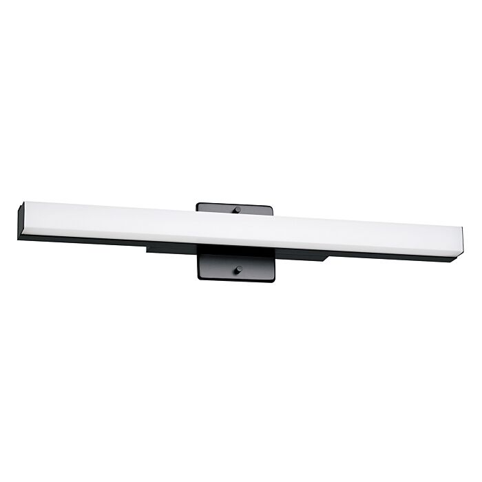 Torretta 1-Light LED Bathroom Vanity Light with Vanity in Matte Black