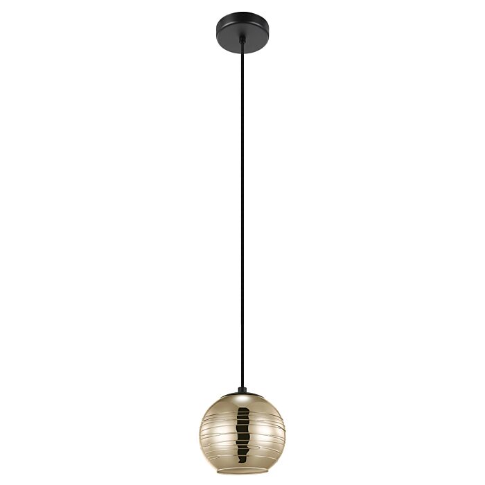 Lemorieta 1-Light Mini Pendant in Black