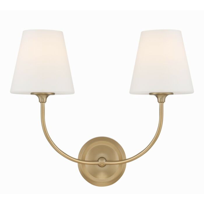 Two Light Wall Sconce by Crystorama