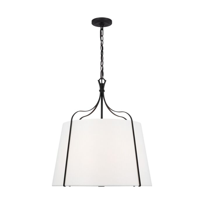 Four Light Pendant by Visual Comfort Studio